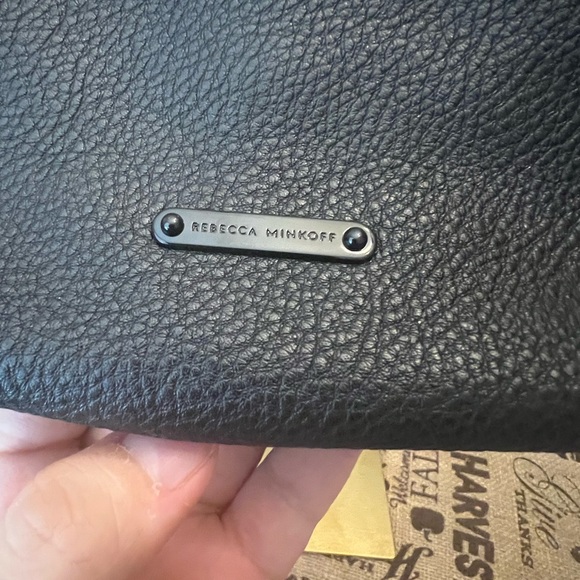 Rebecca Minkoff Black Textured Leather Bag - Picture 3 of 8